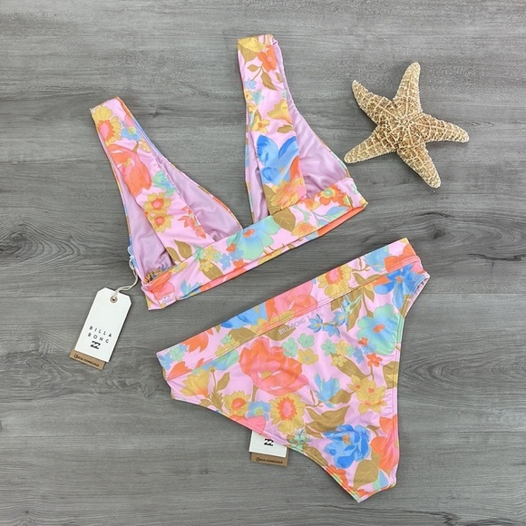 ☀️BILLABONG☀️ PICK ME UP PLUNGE MUL
PICK ME UP MAUI RIDE BIKINI SET - Picture 10 of 15